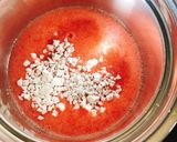優しいおやつ☆いちごの葛煮ゼリー作り方5写真