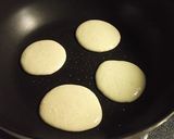 抹茶くず湯粉末でもっちりパンケーキ作り方5写真