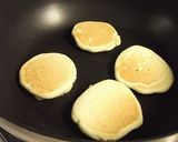 抹茶くず湯粉末でもっちりパンケーキ作り方7写真
