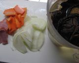 ❤干し椎茸のカレースープ❤作り方1写真