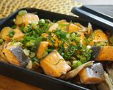 グリラーで　鮭とキノコのバター蒸し作り方4写真