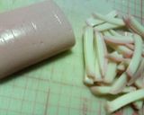 お弁当に✿かまぼこの❀ゴマわさ醤油和え✿作り方1写真