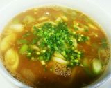 カレーうどん　昨晩のカレーをリメイク♪作り方5写真