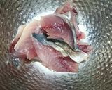 簡単！アジの白ネギ巻き串揚げ作り方3写真