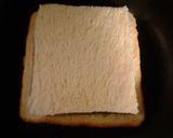マルシンハンバーグと目玉焼きのトースト作り方6写真
