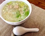 簡単！ネギ塩スープの温かい素麺作り方5写真