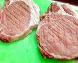 簡単に美味しく☆豚肉のバター醤油焼き作り方1写真