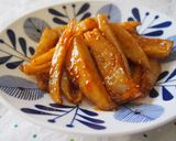 レンコンの甘辛炒め♪サクサク食感♪作り方6写真