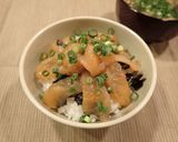 アイナメの漬け丼作り方5写真