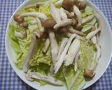 白菜の胡麻和え♪水気をよく絞って♪作り方1写真