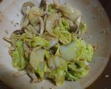 白菜の胡麻和え♪水気をよく絞って♪作り方3写真