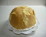 ロールケーキ生地deドームケーキ♪作り方9写真