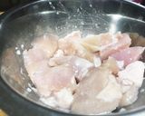鶏胸肉の味噌マヨ炒め作り方1写真