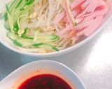 レンジで3分！もやしの辛味ダレ和え作り方3写真