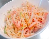 レンジで3分！もやしの辛味ダレ和え作り方4写真