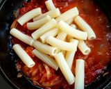 ツナとトマトソースのペンネ作り方7写真