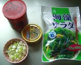 簡単・美味しい☆海藻サラダで中華スープ作り方1写真