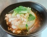 大根の鶏そぼろあんかけ作り方6写真