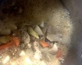 圧力鍋で鶏肉と根菜の煮物作り方6写真