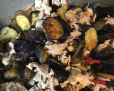 豚こま茄子のしょうが焼き作り方5写真
