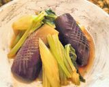 母直伝！水茄子とセロリの炊いたん作り方5写真