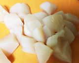 ほたてと野菜のいーじー炒め☆作り方1写真