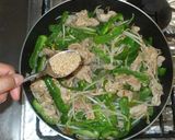 豚肉もやし炒め♪簡単・青椒肉絲のタレ作り方10写真