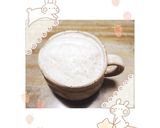マクロビ☆柿の葉ソイミルク☆花粉症対策に作り方1写真