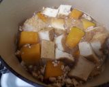 かぼちゃと厚揚げのそぼろあんかけ作り方6写真