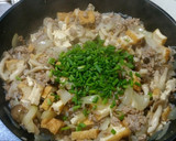 ちょいピリ辛⭐厚揚と豚肉のとろ～り炒め煮作り方6写真