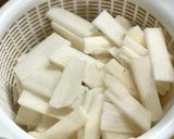 山芋ときくらげの豚炒め作り方1写真