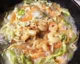 焦がしにんにく香る海老のフォー作り方6写真