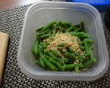 簡単！我が家のインゲンごまあえ作り方2写真