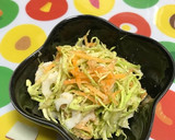 ちくわとキャベツの中華風ゴマ和え作り方3写真