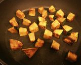 煮ない かぼちゃのカリカリそぼろあんかけ作り方2写真