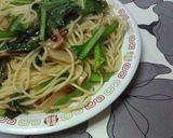 ✿中華街の賄い？❀メンマ小松菜✿パスタ作り方6写真