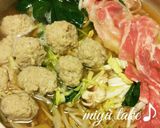 蓮根つくね♡と生姜にんにくのポカポカ鍋♪作り方10写真