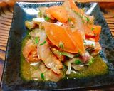 鯵とトマトの和風オイル和え大葉風味作り方5写真