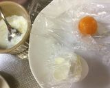 糖質制限☆温泉玉子のアヒルさんスイーツ♪作り方1写真