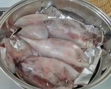 イカスンデ(いかの肉詰め)韓国料理作り方4写真