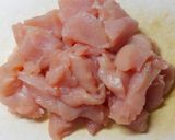 鶏むね肉ともやし しめじのさっぱり和え❀作り方3写真