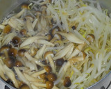 鶏むね肉ともやし しめじのさっぱり和え❀作り方4写真