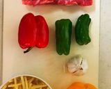 家にある手軽な調味料でチンジャーロース！作り方1写真