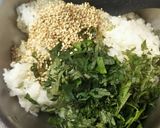 しそ香る♪肉巻きおにぎり！簡単！作り方1写真