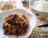 たっぷり白滝の牛肉の時雨煮☆作り方4写真