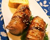 しそ香る♪肉巻きおにぎり！簡単！作り方8写真