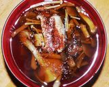 きのこ蕎麦／うどん　ＪＲ(国鉄)職場メシ作り方11写真