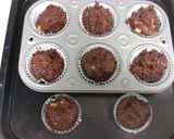 バレンタインにチョコバナナマフィン作り方6写真