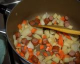 お豆さんのトマトスープ作り方3写真
