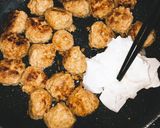 ミートボール♡トマトソース煮ペンネ添え作り方4写真